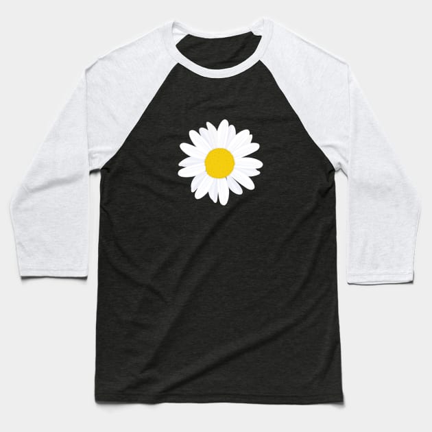 Cute daisy design with pretty colors Baseball T-Shirt by Keleonie